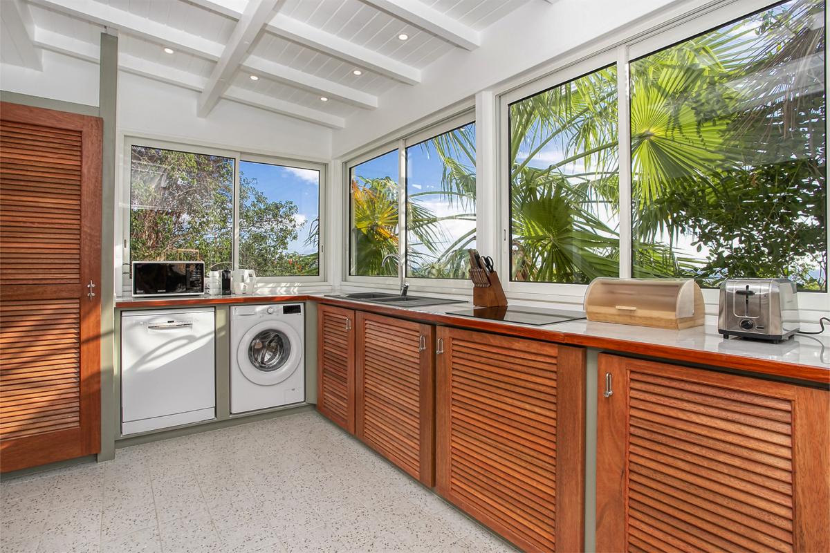 A louer villa 2 chambres Terres Basses Saint Martin_ Cuisine - 15